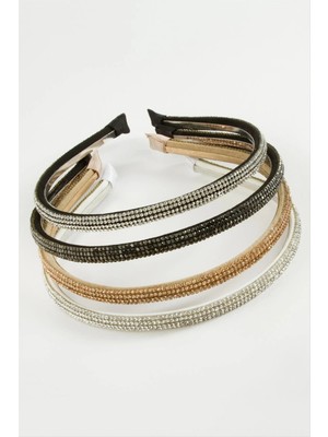 Renklime Savaroski Taşlı Taç