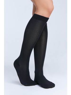 Albero Natur Gots Sertifikalı Unisex Organik Pamuk Unisex Dizaltı Çorap