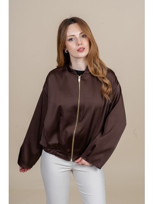 MissVina Oversize Bomber Ceket 8634