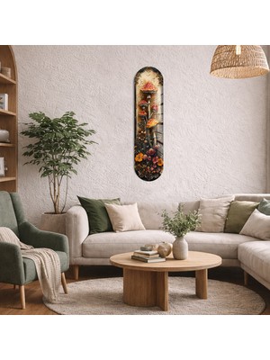 Decorita Cam Kaykay Tablo | Gizemsi Koru | 20CM x 80CM