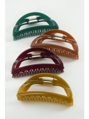 Renklime Oval Renkli Mandal Toka 12 cm