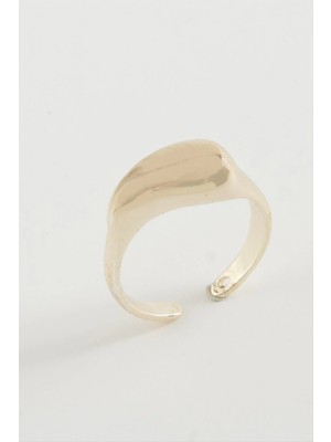 Renklime Su Damlası Metal Yüzük