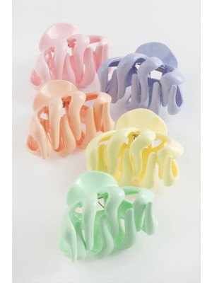 Renklime Tırmık Renkli Mandal Toka 8 cm