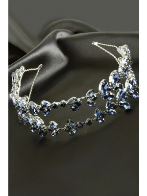 Renklime Kristal Taşlı Eğilebilir Saç Aksesuarı