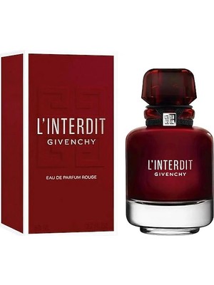 Givenchy L'interdit Rouge Kadın Parfüm 80 ml Sprey Tüm Cilt Tipleri İçin Özel Formül