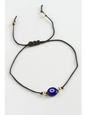 Renklime Nazar Makrome Ip Bileklik