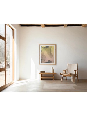 Ninastore Nötr Soyut Çizgi Sanatı · Modern Minimalist Şekiller · Dijital Indirme