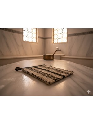 Banyodünyam %100 Doğal Keçi Kılı Banyo Hamam Kesesi (Derinlemesine Peeling)