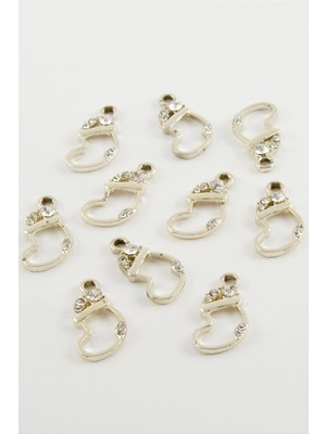 Renklime Ayakkabı Taşlı Kolye Ucu Aparatı 1 Adet