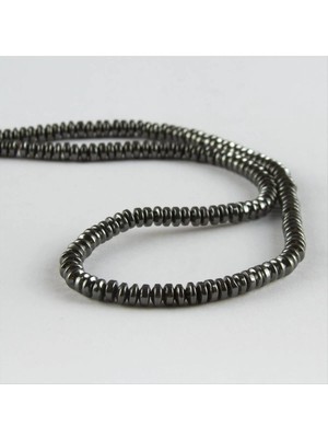Renklime Rondela Hematit Taşı Minik 4 mm