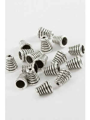 Renklime 1 cm Çizgili Tesbih Ara Aparatı 50 Gram