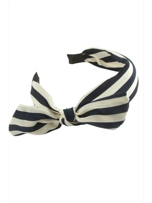 Renklime Çizgili Desenli Fiyong Taç