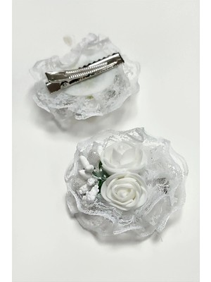 Renklime Gül Pens Okul Tokası 2 Adet