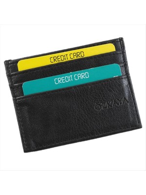 Renklime Kartlık Deri Cüzdan