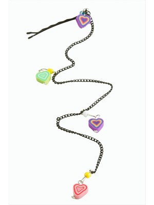 Renklime Kalp Zincir Rasta