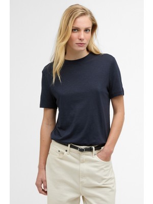 Barbour Ava T-Shirt NY99 Dark Navy