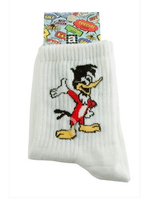 Renklime Ördek Kolej Çorap 8*28