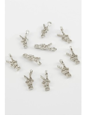 Renklime Özgürlük Işareti Kolye Ucu Aparatı 1 Adet