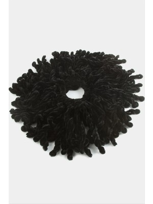 Renklime Siyah Renkli Kadife Topuz Tokası 50 Gram