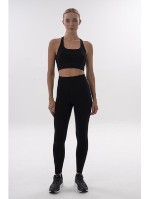 Maraton Running Kadın   Siyah- Tayt