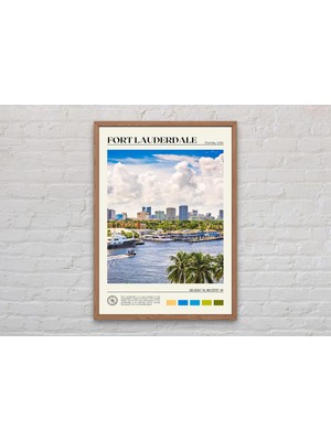 Ninastore Gerçek Fotoğraf/ Fort Lauderdale Baskısı/ Fort Lauderdale Duvar Sanatı/ Fort Lauderdale Posteri/ For