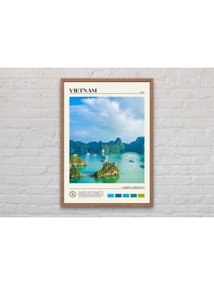 Ninastore Gerçek Fotoğraf/ Vietnam Baskısı/ Vietnam Duvar Sanatı/ Vietnam Posteri/ Vietnam Fotoğrafı/ Vietnam