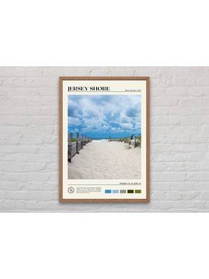 Ninastore Gerçek Fotoğraf/ Jersey Shore Baskısı/ Jersey Shore Duvar Sanatı/ Jersey Shore Posteri/ Jersey Shore