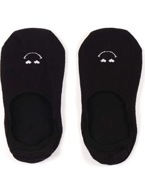 Faik Sönmez Gülen Yüz Emojili Babet Çorap S26CRP006