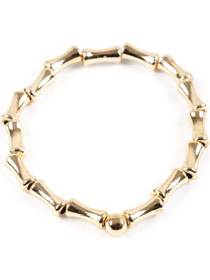 Faik Sönmez Gold Kaplama Lastikli Bileklik S26BLK013