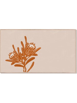 Ninastore Çerçeve Sanatı Tv/ Çiçek Baskısı/ Çerçeve Tv Için Sanat Eseri/ Protea Duvar Sanatı/ Dijital Baskı Çe