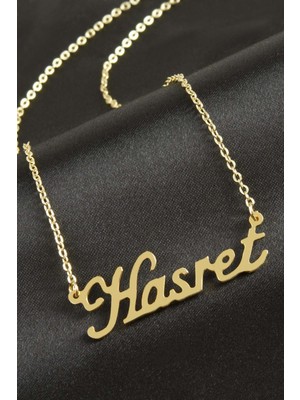 Tkçbj Hasret Isimli Kolye (Kişiye Özel) Tkçbj