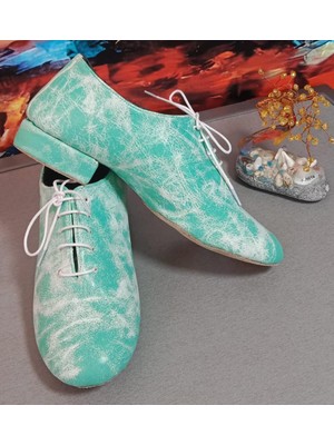 Bitangosu Aura Mint Tango-Salsa-Bacata-Swıng-Solo-Cazz Dans ve Pratik Ayakkabısı