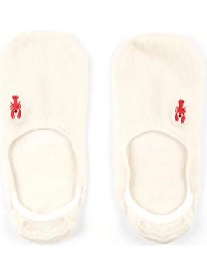 Faik Sönmez Istakoz Nakışlı Babet Çorap S26CRP003