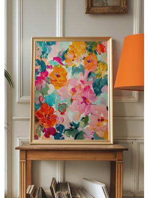 Ninastore Matisse Çiçek Posteri: Eklektik Maksimalist Sanat Baskısı