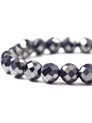 Doğaltaş Hematit Taşı Bileklik