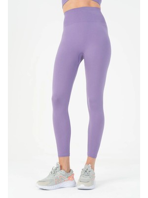 Maraton Seamless Kadın   Lavanta Tayt