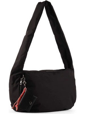 Faik Sönmez Küçük Aksesuarlı Düz Omuz Çantası S26CNT005