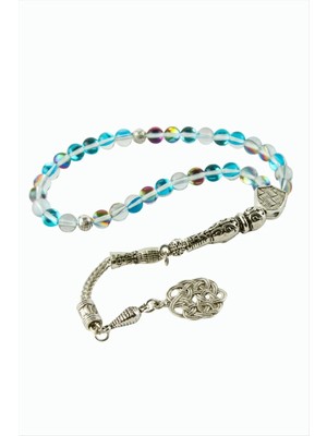 Renklime Kuvars Neon Doğaltaş Tesbih 6 mm