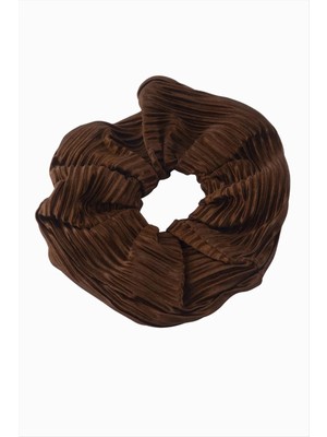 Renklime Büzgülü Saten Simit Toka