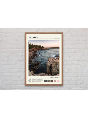 Ninastore Gerçek Fotoğraf/ Acadia Baskısı/ Acadia Duvar Sanatı/ Acadia Posteri/ Acadia Fotoğrafı/ Acadia Poste