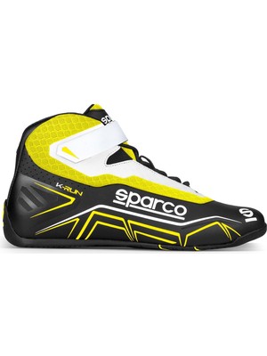 Sparco K-Run Karting Gaming Ayakkabısı 38 Numara Sarı