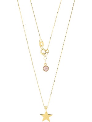 Gekas Kuyumculuk 14 Ayar Altın Yıldız Kolye