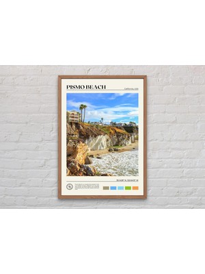 Ninastore Gerçek Fotoğraf/ Pismo Beach Baskısı/ Pismo Beach Duvar Sanatı/ Pismo Beach Posteri/ Pismo Beach Fot