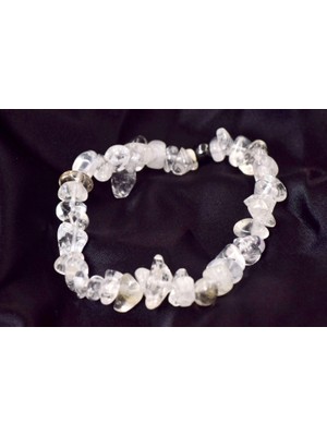 Doğaltaş Kristal Kuvars Amorf Bileklik