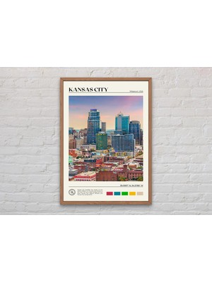 Ninastore Gerçek Fotoğraf/ Kansas City Baskısı/ Kansas City Duvar Sanatı/ Kansas City Posteri/ Kansas City Fot