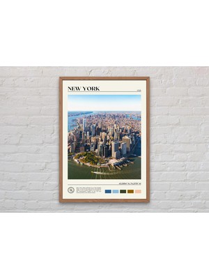 Ninastore Gerçek Fotoğraf/ New York Eyaleti Baskısı/ New York Duvar Sanatı/ New York Posteri/ New York Fotoğra