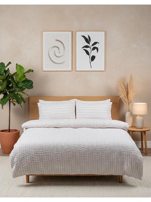 fersuay Buldan Natural Lorea Çift Kişilik Nevresim Takımı 200X220