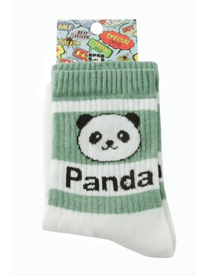 Renklime Panda Kolej Çorap 8*28