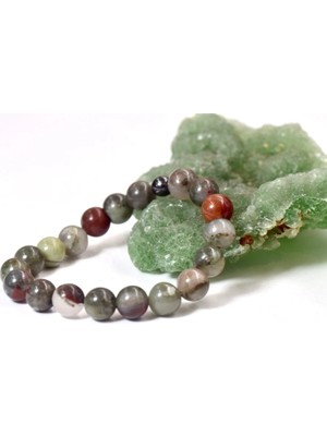 Doğaltaş Kan Taşı 8mm Bileklik