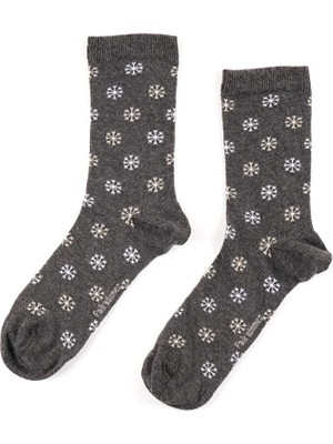 Faik Sönmez Kar Tanesi Jakarlı Soket Çorap S26CRP028